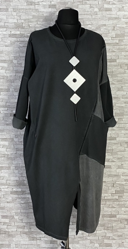 Bawełniana sukienka Moonshine Fashion, model plus size