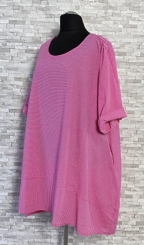 Bawełniana tunika Moonshine Fashion z kieszeniami, rozmiar 3, trzy kolory