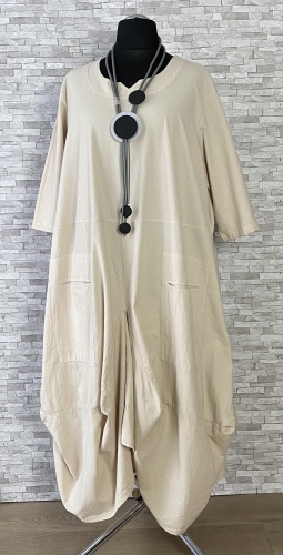 Bawełniana sukienka Moonshine Fashion z kieszeniami, rozmiar 3, dwa kolory