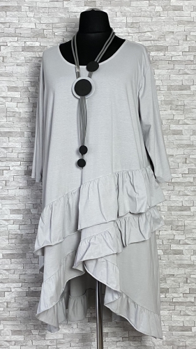 Bawełniana sukienka Moonshine Fashion z falbanami, rozmiar 2