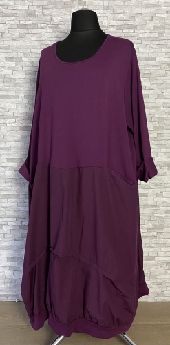 Bawełniana sukienka Moonshine Fashion z kieszeniami, model plus size, dwa kolory