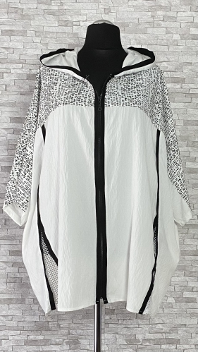 Bluza ZEDD PLUS z kapturem, model plus size