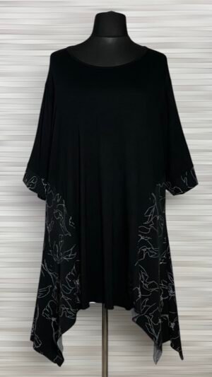 tunika akh exclusive z asymetrycznym dołem