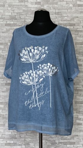 bluzka bawełniano lniana