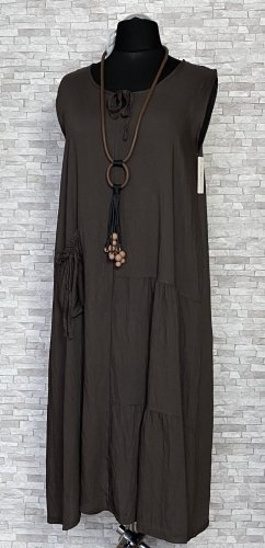 wiskozowa sukienka z kieszenią, dwa kolory