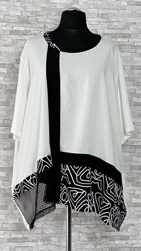 Bluzka / tunika marki ZEDD PLUS z kieszeniami, model plus size