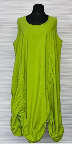 bawełniana sukienka moonshine fashion z marszczeniami, rozmiar 2