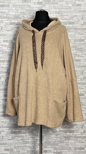 polarowa bluza damska z kapturem