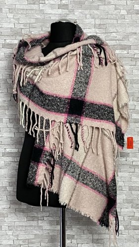 szal damski z domieszką wełny