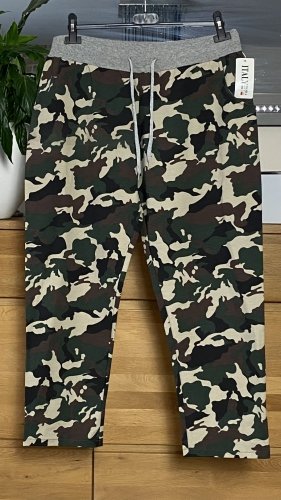 bawełniane spodnie dresowe z kieszeniami