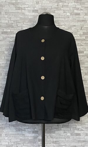 lniano bawełniany żakiet moonshine fashion