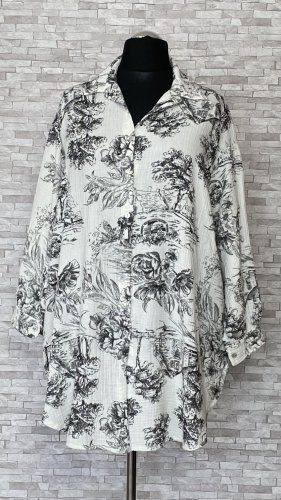 rozpinana bluzka / koszula damska we wzory