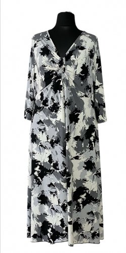 wiskozowa sukienka naveed, model plus size