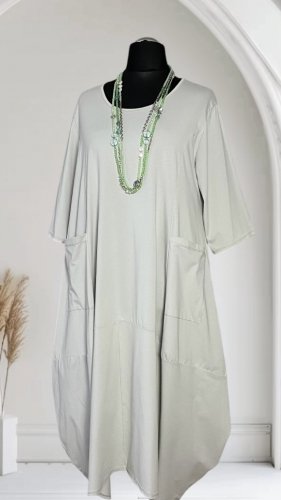 bawełniana sukienka moonshine fashion z kieszeniami