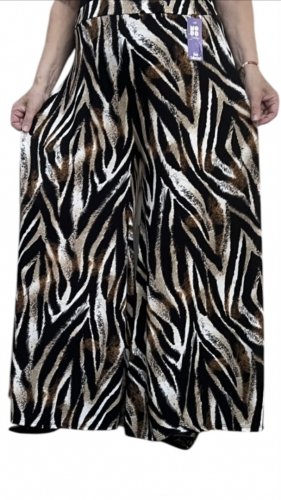 szerokie spodnie we wzory