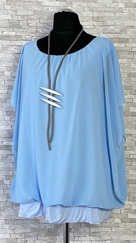 bluzka sissi na podszewce