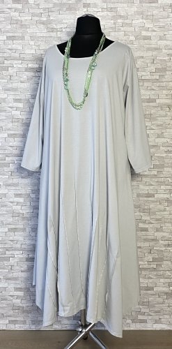 bawełniana sukienka moonshine fashion z zakładkami, dwa kolory