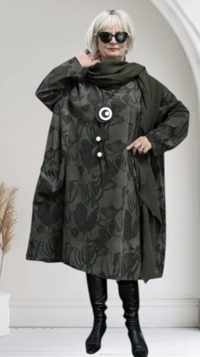 sztruksowa sukienka marki la bass z kieszeniami, różne kolory