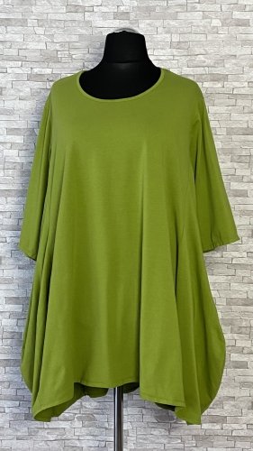 bawełniana tunika moonshine fashion z szerszym dołem, dwa kolory