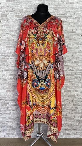 ponczo / narzutka z cyrkoniami