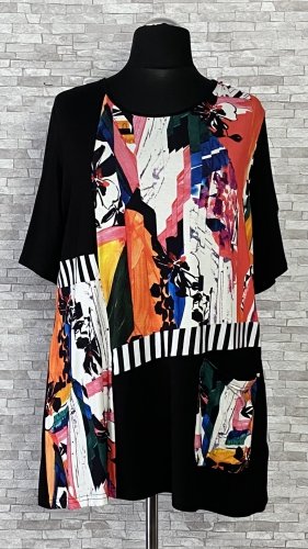 tunika new jersey fashion z kieszenią