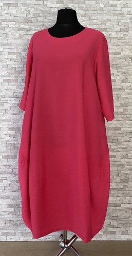 sukienka new jersey fashion z kieszeniami