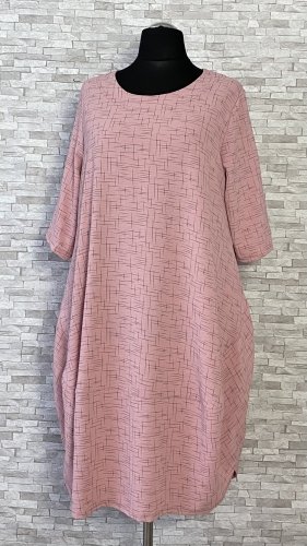 sukienka new jersey fashion z kieszeniami