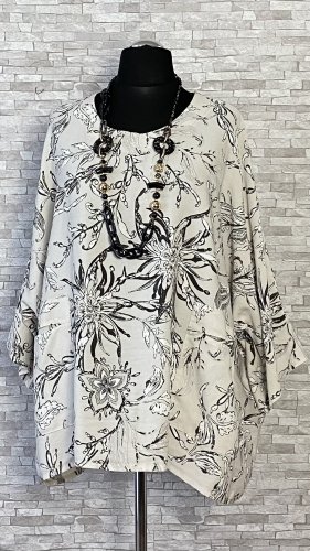 wiskozowa tunika marki mb germany z kieszeniami