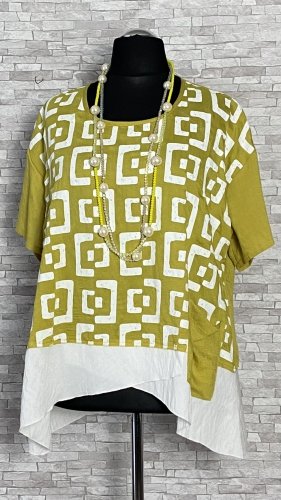 bluzka zedd plus we wzory