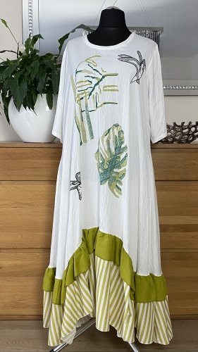 sukienka new jersey fashion z falbaną