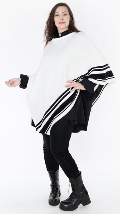 dzianinowe ponczo akh exclusive dzianinowe ponczo akh exclusive