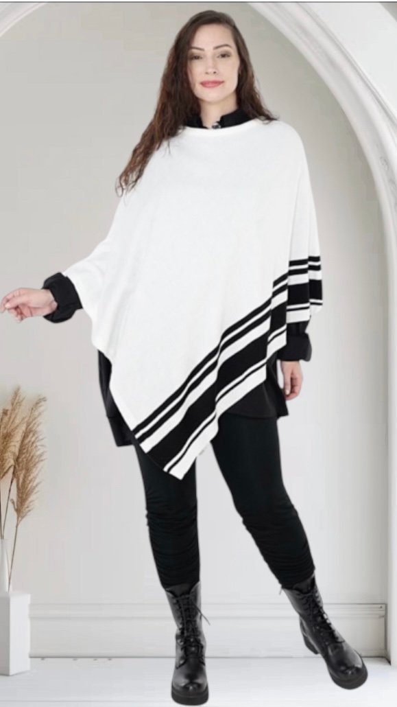 dzianinowe ponczo akh exclusive dzianinowe ponczo akh exclusive