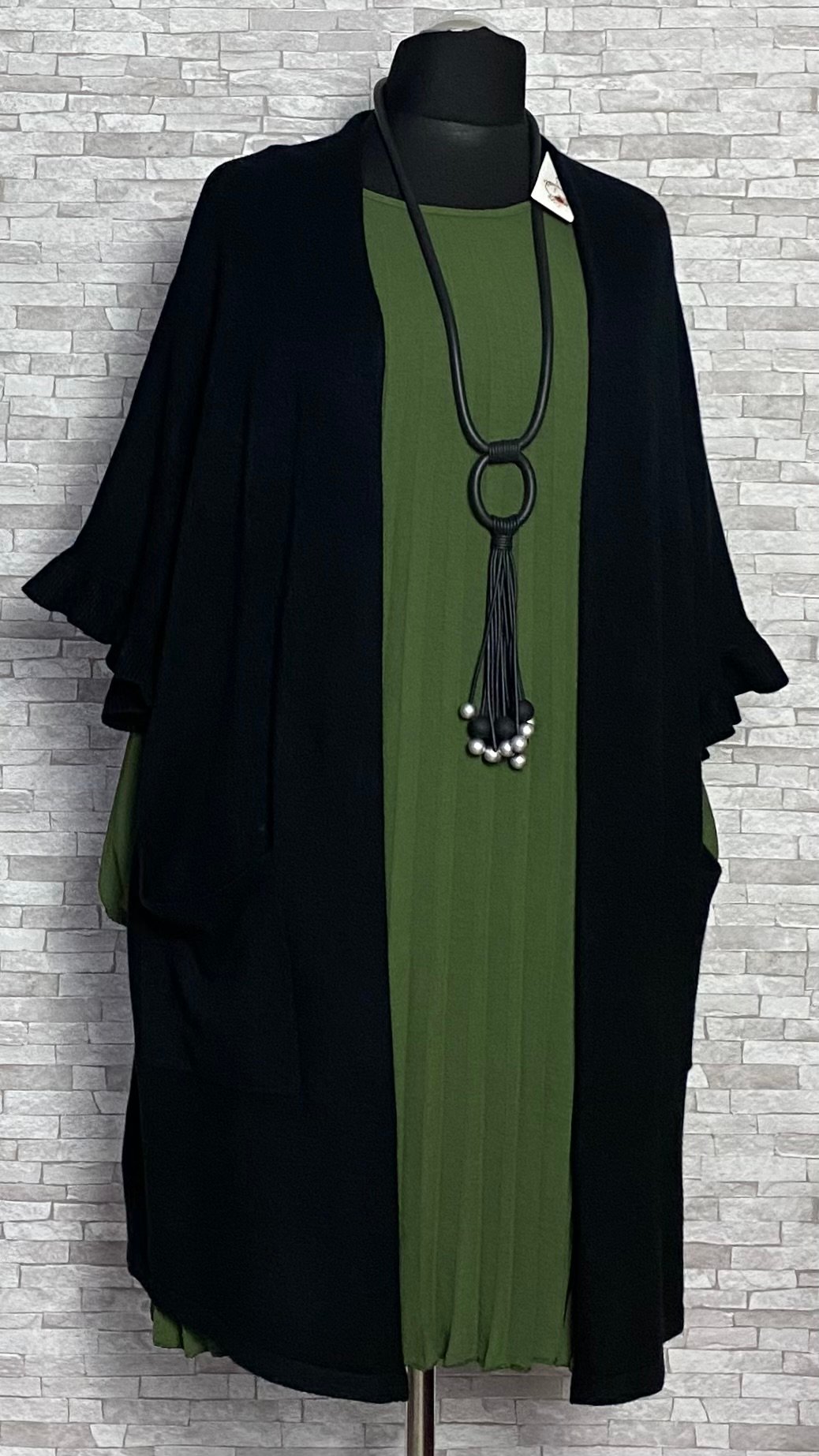 dzianinowy kardigan bez zapięcia dzianinowy kardigan bez zapięcia