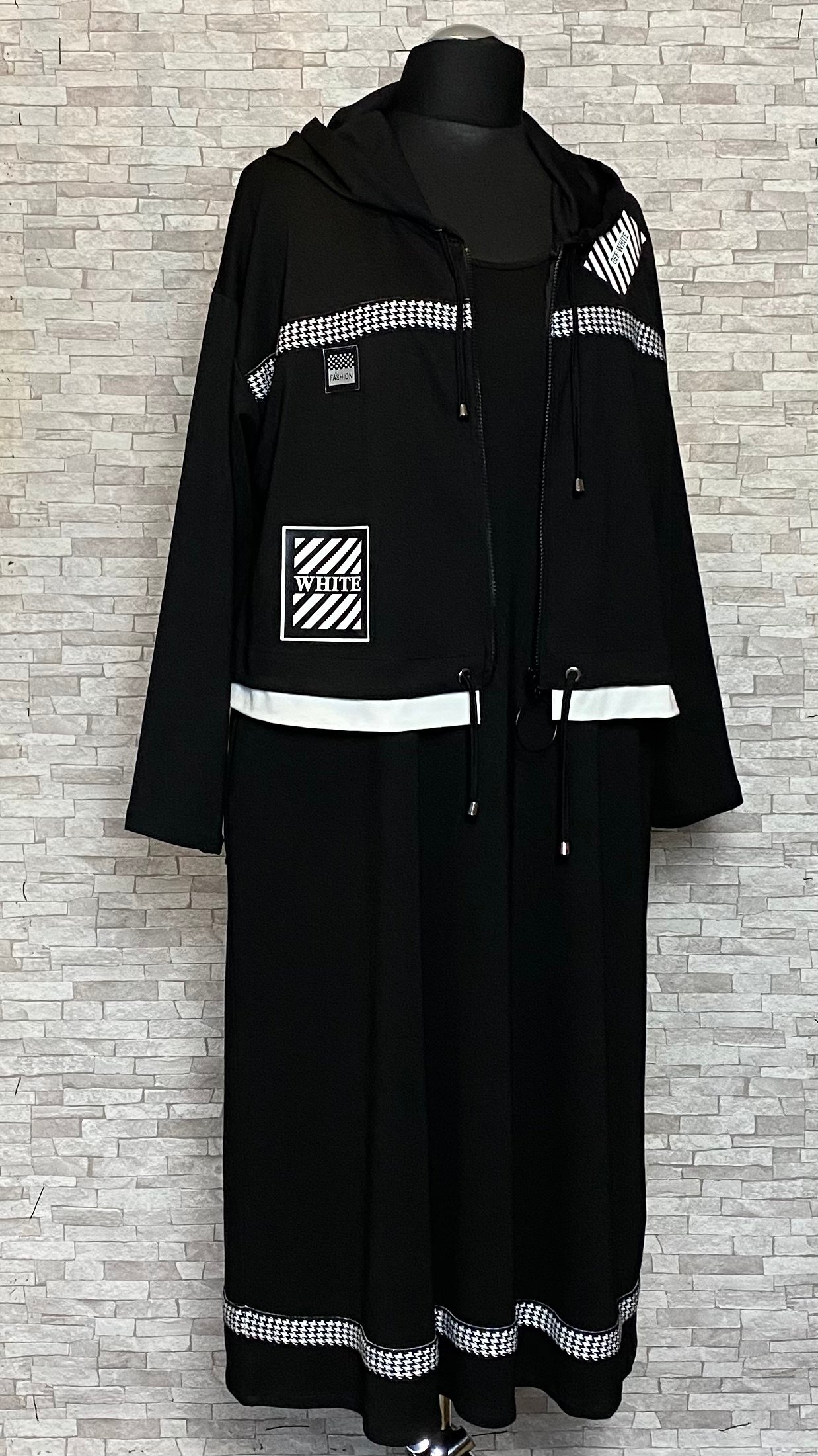 sukienka darkwin w komplecie z bluzą sukienka darkwin w komplecie z bluzą