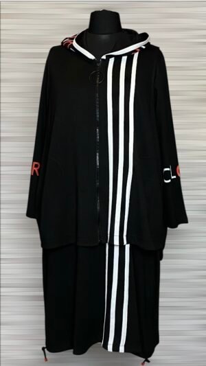 sukienka darkwin w komplecie z kamizelką