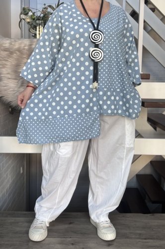 bawełniana tunika moonshine fashion w kropki bawełniana tunika moonshine fashion w kropki