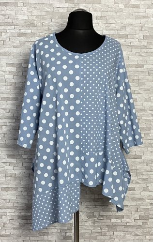 bawełniana tunika moonshine fashion w kropki bawełniana tunika moonshine fashion w kropki