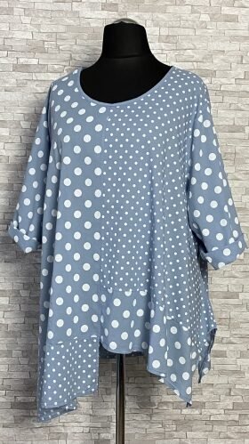 bawełniana tunika moonshine fashion w kropki bawełniana tunika moonshine fashion w kropki