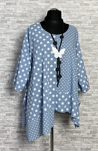 bawełniana tunika moonshine fashion w kropki bawełniana tunika moonshine fashion w kropki