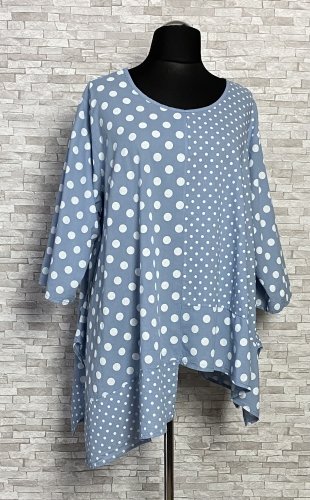 bawełniana tunika moonshine fashion w kropki bawełniana tunika moonshine fashion w kropki