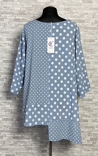 bawełniana tunika moonshine fashion w kropki bawełniana tunika moonshine fashion w kropki