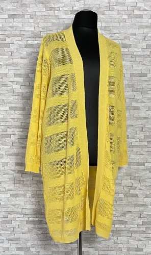 kardigan damski w kolorze żółtym kardigan damski w kolorze żółtym