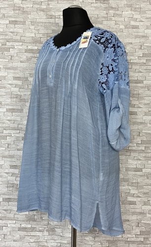 tunika z koronkowymi wstawkami tunika z koronkowymi wstawkami