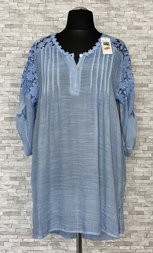 tunika z koronkowymi wstawkami tunika z koronkowymi wstawkami