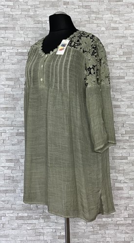 tunika z koronkowymi wstawkami tunika z koronkowymi wstawkami