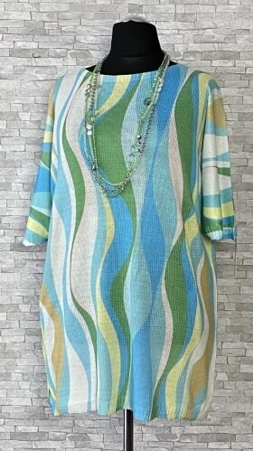 sweter we wzory, made in italy