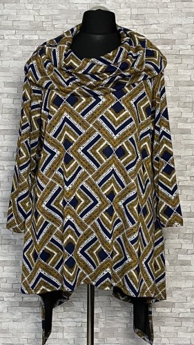 tunika new jersey fashion we wzory