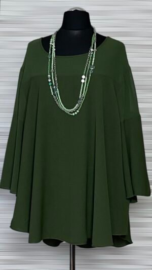 elegancka bluzka z szerokimi rękawami