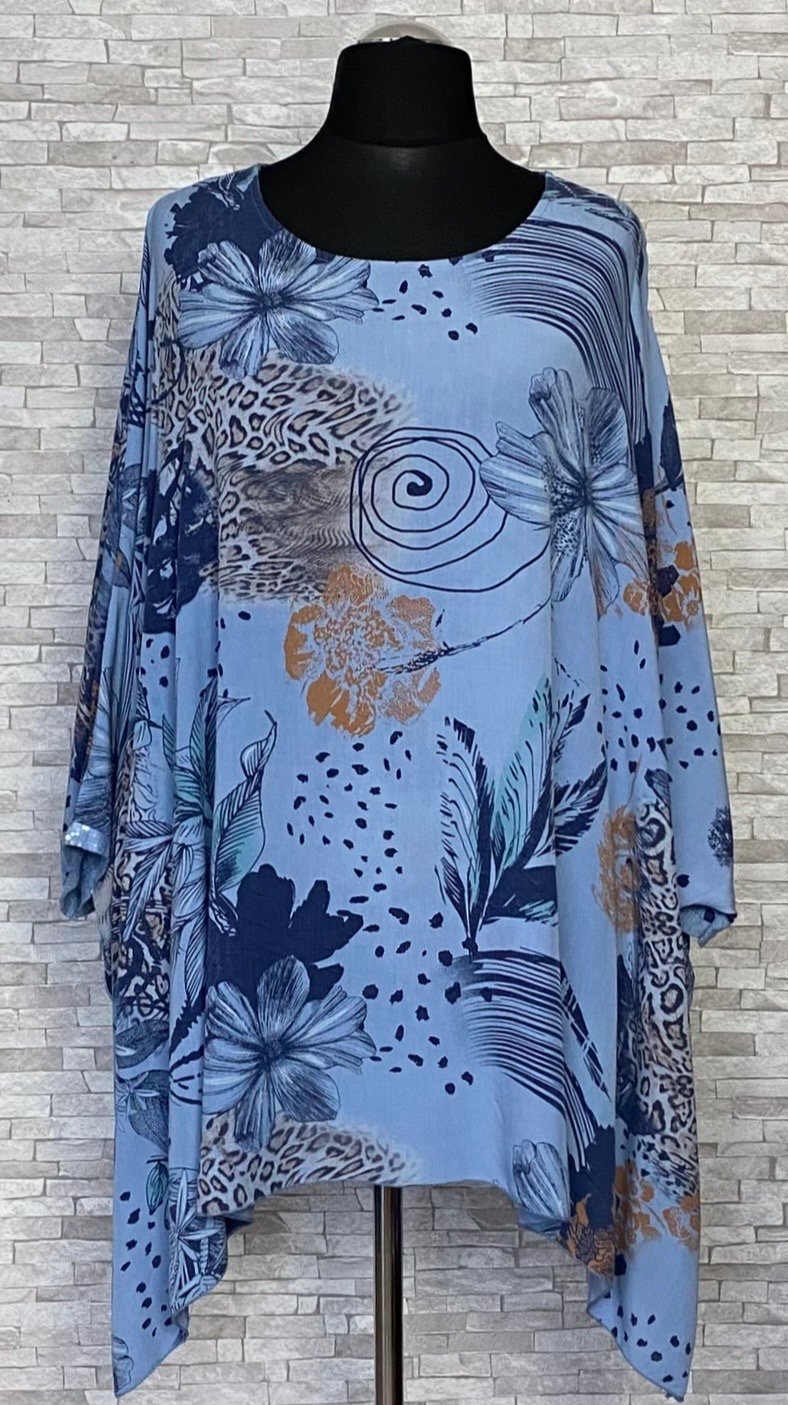 wiskozowe ponczo / tunika oversize wiskozowe ponczo / tunika oversize