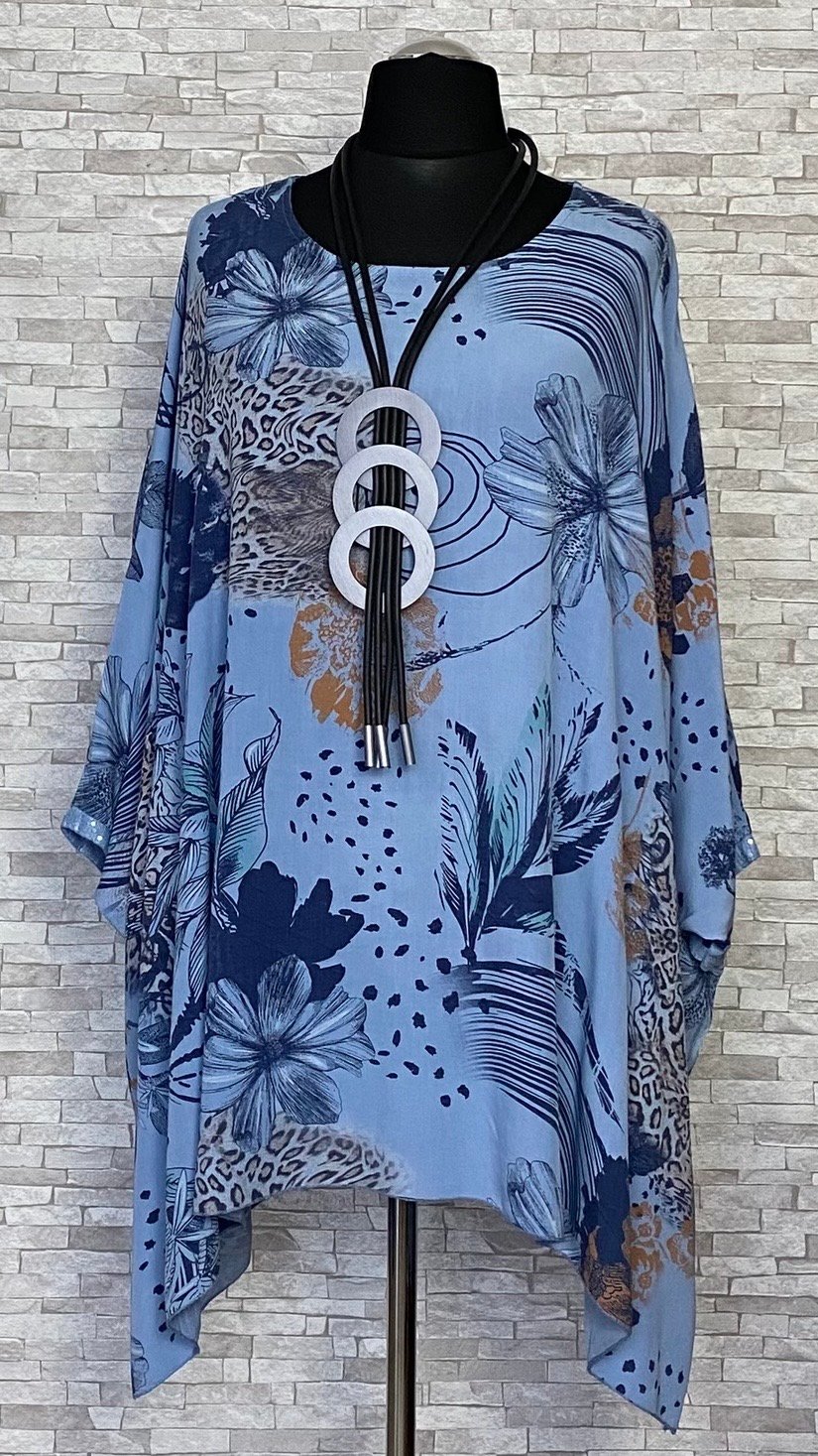 wiskozowe ponczo / tunika oversize wiskozowe ponczo / tunika oversize